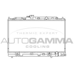 Chladič motora AUTOGAMMA 100415