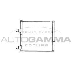 Kondenzátor klimatizácie AUTOGAMMA 100573