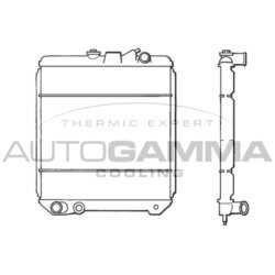 Chladič motora AUTOGAMMA 100814
