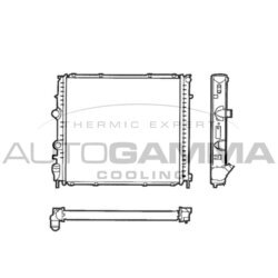 Chladič motora AUTOGAMMA 101246