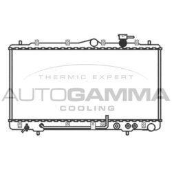 Chladič motora AUTOGAMMA 101591