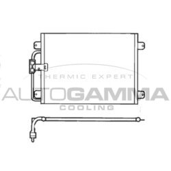 Kondenzátor klimatizácie AUTOGAMMA 101793