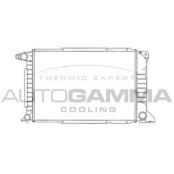 Chladič motora AUTOGAMMA 102092