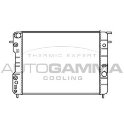 Chladič motora AUTOGAMMA 102253