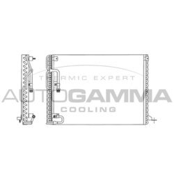 Kondenzátor klimatizácie AUTOGAMMA 102827