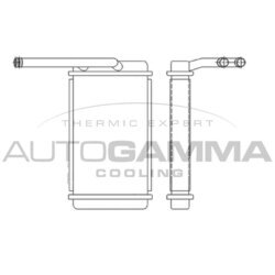 Výmenník tepla vnútorného kúrenia AUTOGAMMA 103149
