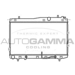 Chladič motora AUTOGAMMA 104768