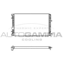 Chladič motora AUTOGAMMA 104871