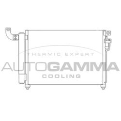 Kondenzátor klimatizácie AUTOGAMMA 104911