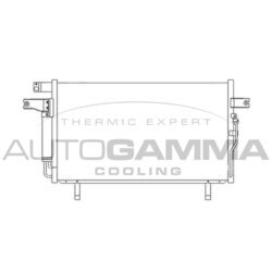 Kondenzátor klimatizácie AUTOGAMMA 104915