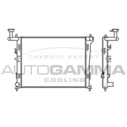 Chladič motora AUTOGAMMA 105047