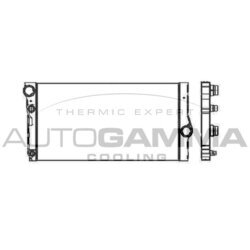 Chladič motora AUTOGAMMA 105309