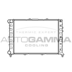 Chladič motora AUTOGAMMA 105432