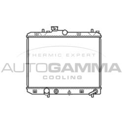 Chladič motora AUTOGAMMA 105607