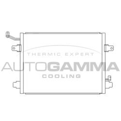 Kondenzátor klimatizácie AUTOGAMMA 105965