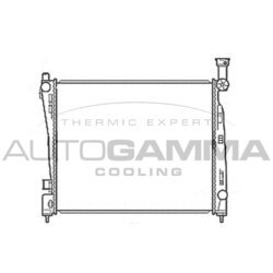 Chladič motora AUTOGAMMA 107220