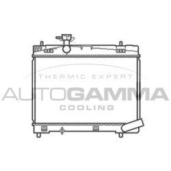 Chladič motora AUTOGAMMA 107242