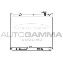 Chladič motora AUTOGAMMA 107329
