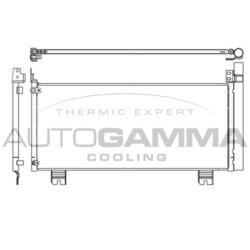 Kondenzátor klimatizácie AUTOGAMMA 107358