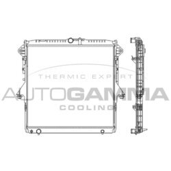Chladič motora AUTOGAMMA 107401