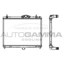 Chladič motora AUTOGAMMA 107674