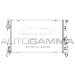 Chladič motora AUTOGAMMA 110018