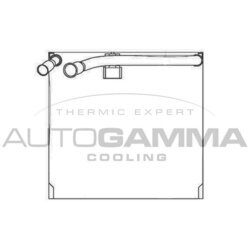 Výparník klimatizácie AUTOGAMMA 112209