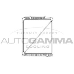 Chladič motora AUTOGAMMA 400814
