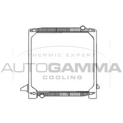 Chladič motora AUTOGAMMA 404064