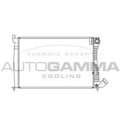 Chladič motora AUTOGAMMA 100205