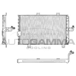 Kondenzátor klimatizácie AUTOGAMMA 101605