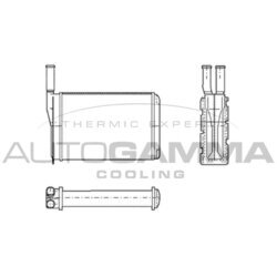 Výmenník tepla vnútorného kúrenia AUTOGAMMA 101652