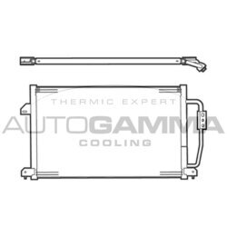 Kondenzátor klimatizácie AUTOGAMMA 101735