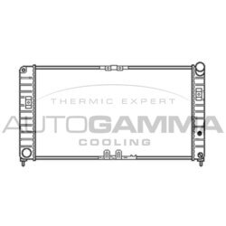 Chladič motora AUTOGAMMA 102263