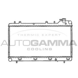 Chladič motora AUTOGAMMA 102308