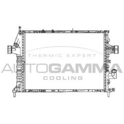 Chladič motora AUTOGAMMA 102526