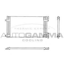 Kondenzátor klimatizácie AUTOGAMMA 102965
