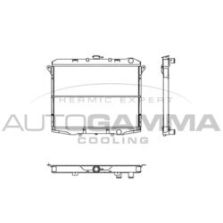 Chladič motora AUTOGAMMA 103154