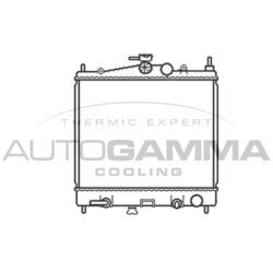 Chladič motora AUTOGAMMA 103383