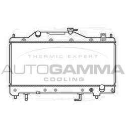 Chladič motora AUTOGAMMA 103813