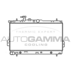 Chladič motora AUTOGAMMA 104067