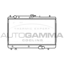 Chladič motora AUTOGAMMA 104107