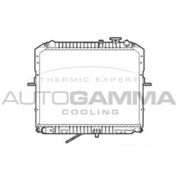 Chladič motora AUTOGAMMA 104120