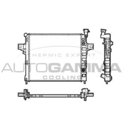 Chladič motora AUTOGAMMA 104519