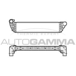 Chladič plniaceho vzduchu AUTOGAMMA 104596