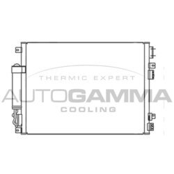 Kondenzátor klimatizácie AUTOGAMMA 104947