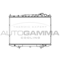 Chladič motora AUTOGAMMA 105387