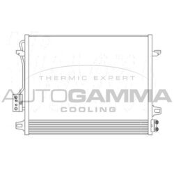 Kondenzátor klimatizácie AUTOGAMMA 105455