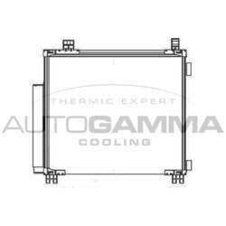 Kondenzátor klimatizácie AUTOGAMMA 105525