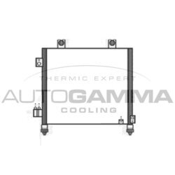 Kondenzátor klimatizácie AUTOGAMMA 105866